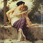 Guillaume Seignac Canvas Paintings - Cupid Disarmed